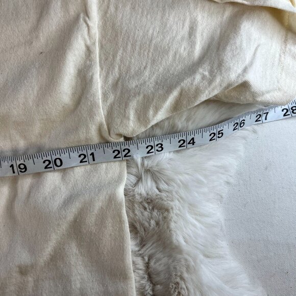 Disney Men's Mickey Mouse Graphic T Shirt Crew Neck Tee Cream Sz XL - Picture 5 of 6